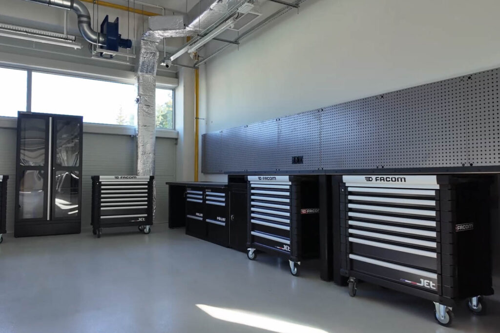 Workshop we equipped for our client pic 6